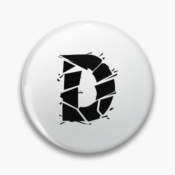Item preview, Cracked Stone Letter D - Distressed Grunge Style designed and sold by uncoXab.