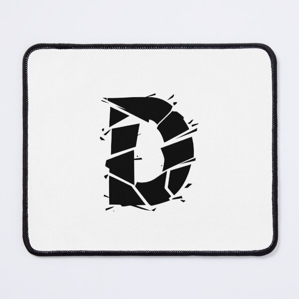 Item preview, Cracked Stone Letter D - Distressed Grunge Style designed and sold by uncoXab.