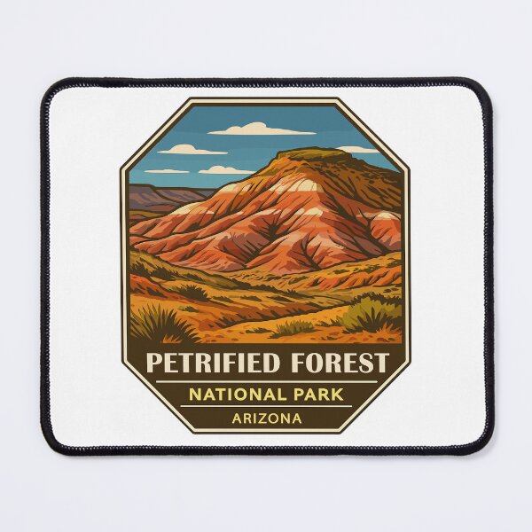 Item preview, Petrified Forest National Park Retro Sticker designed and sold by Ismeal Von.