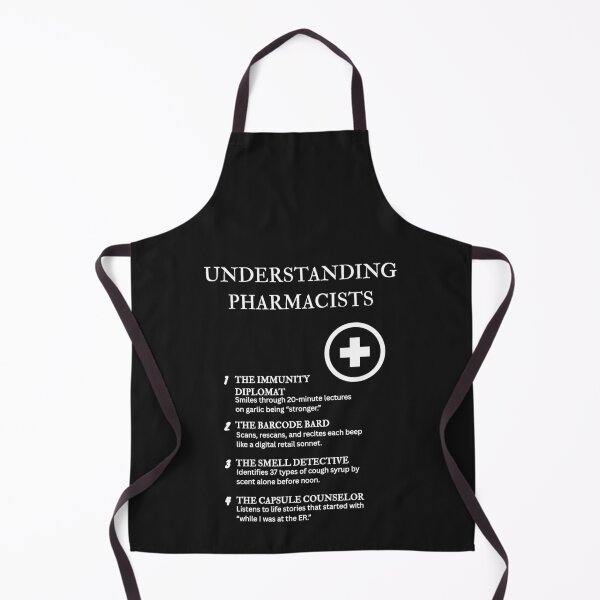 Item preview, Understanding Pharmacists – Proof That Patience Can Be Professionally Measured – Black designed and sold by PsyFlow35.