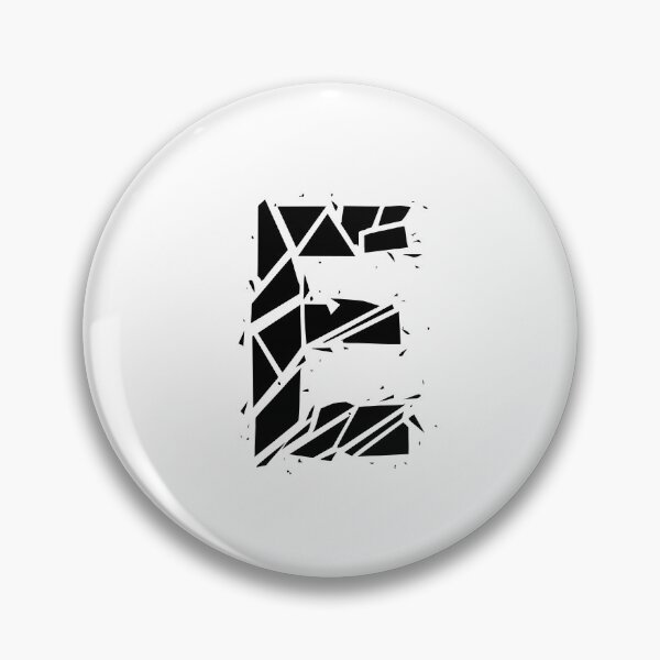 Item preview, Cracked Stone Letter E - Distressed Grunge Style designed and sold by uncoXab.