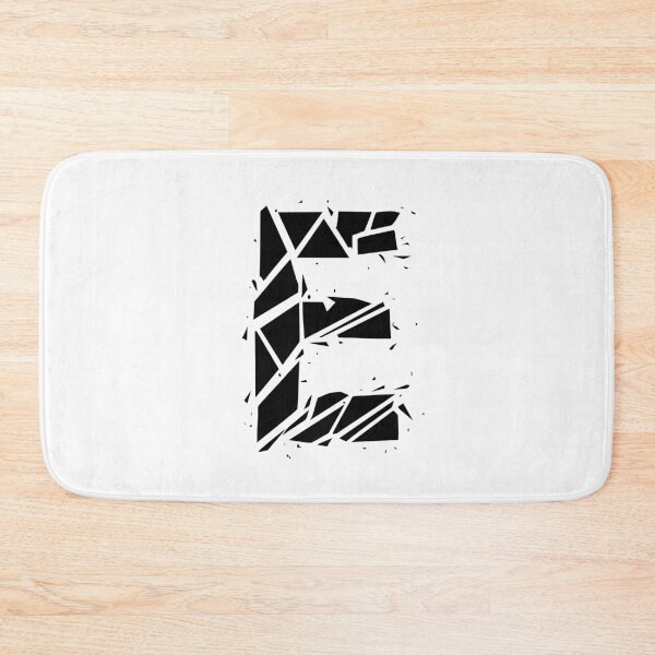 Item preview, Cracked Stone Letter E - Distressed Grunge Style designed and sold by uncoXab.