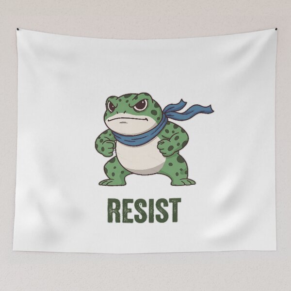 Item preview, Power Stance Frog designed and sold by Fumoria.