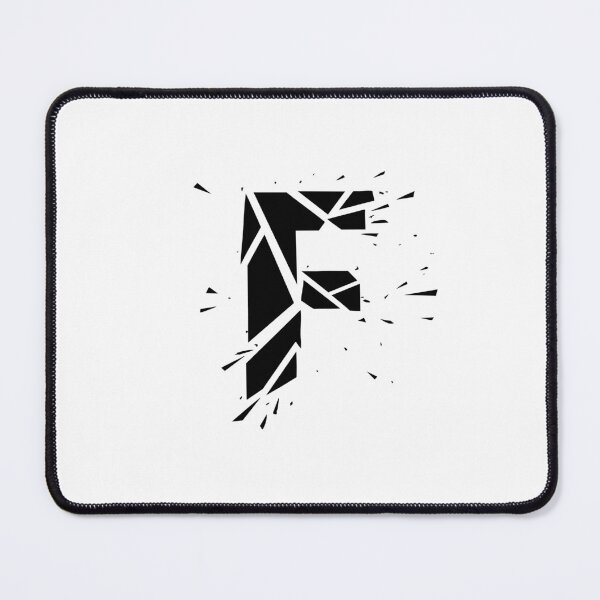 Item preview, Cracked Stone Letter F - Distressed Grunge Style designed and sold by uncoXab.