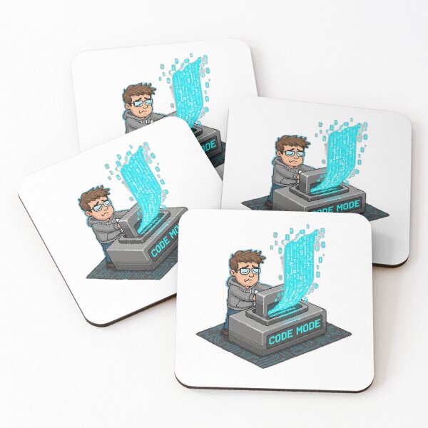 Item preview, Code Mode Activated Pixel Art designed and sold by WiserShop.