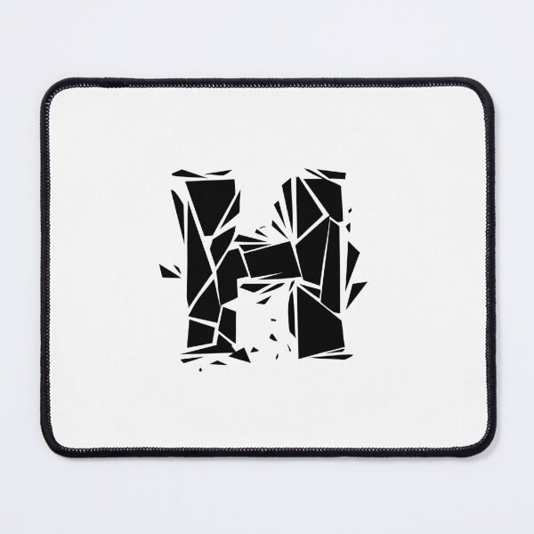 Item preview, Cracked Stone Letter H - Distressed Grunge Style designed and sold by uncoXab.