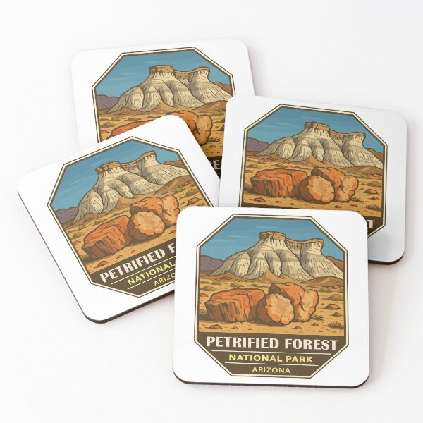Item preview, Petrified Forest National Park Retro Sticker designed and sold by Ismeal Von.