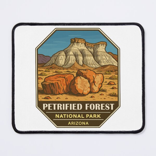 Item preview, Petrified Forest National Park Retro Sticker designed and sold by Ismeal Von.