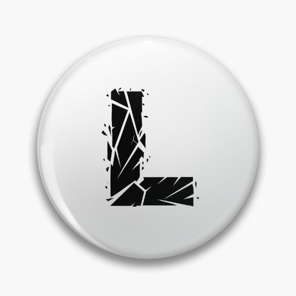 Item preview, Cracked Stone Letter L - Distressed Grunge Style designed and sold by uncoXab.