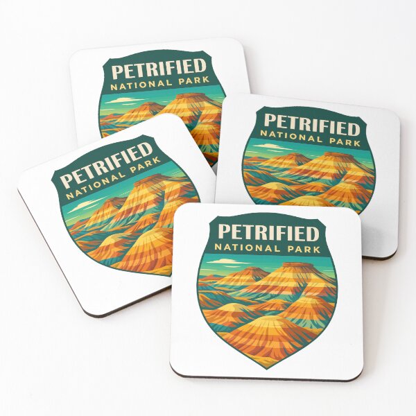 Item preview, Petrified Forest National Park Retro Sticker designed and sold by Ismeal Von.