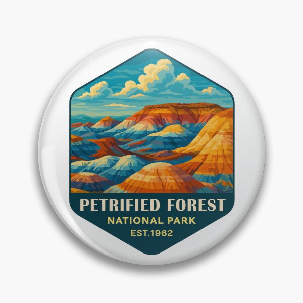 Item preview, Petrified Forest National Park Retro Sticker designed and sold by Ismeal Von.