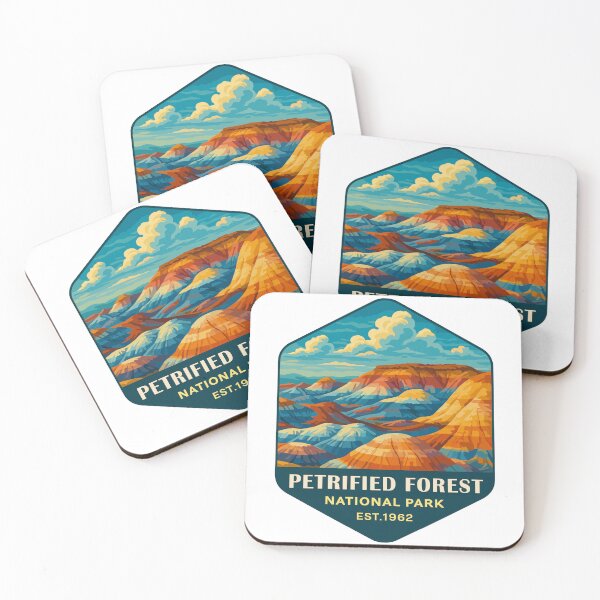 Item preview, Petrified Forest National Park Retro Sticker designed and sold by Ismeal Von.