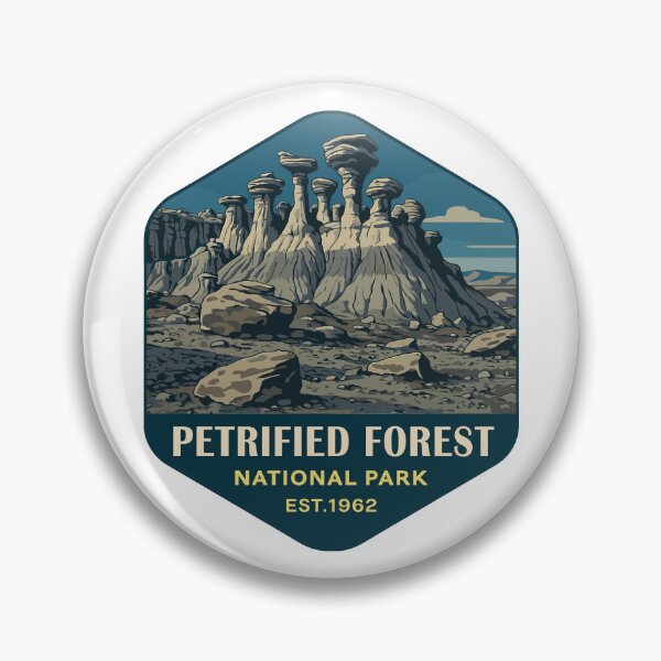 Item preview, Petrified Forest National Park Retro Sticker designed and sold by Ismeal Von.