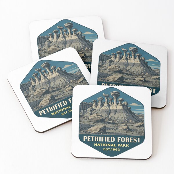 Item preview, Petrified Forest National Park Retro Sticker designed and sold by Ismeal Von.