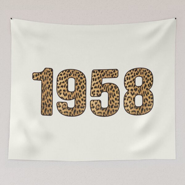 Item preview, 1958 Birth Year Leopard Print designed and sold by Jeallan Designs.