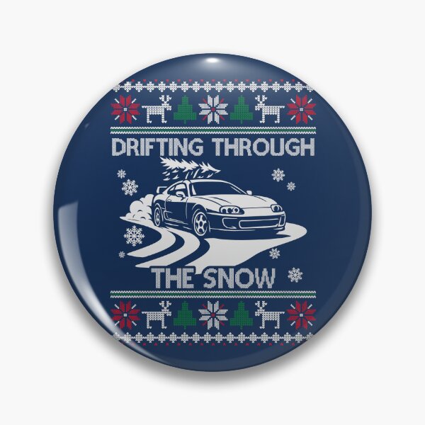 Item preview, Drifting Through the Snow – Supra Ugly Christmas designed and sold by 365CarMods Official.