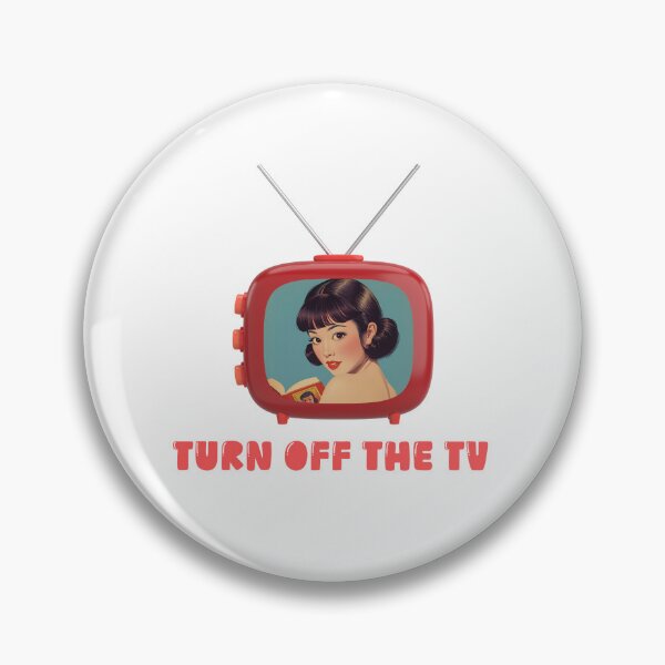 Item preview, Vintage Cute Girl Japan Retro Red TV Turn Off the TV designed and sold by Vintage City.