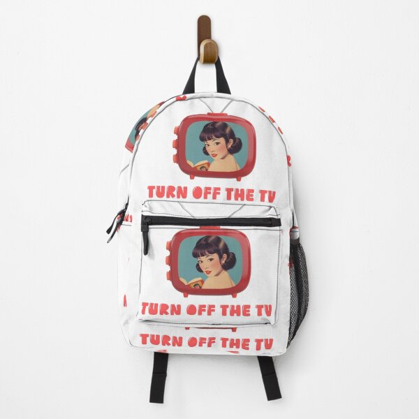 Item preview, Vintage Cute Girl Japan Retro Red TV Turn Off the TV designed and sold by Vintage City.