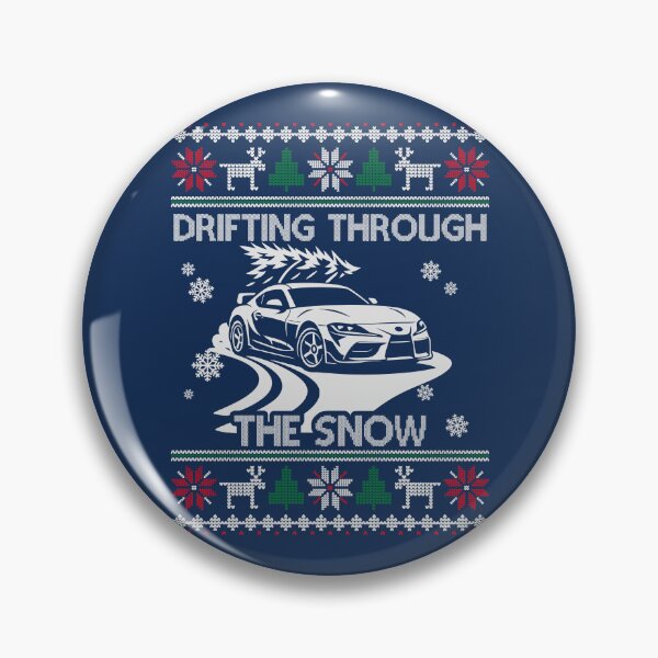 Item preview, Drifting Through the Snow – Supra Ugly Christmas designed and sold by 365CarMods Official.