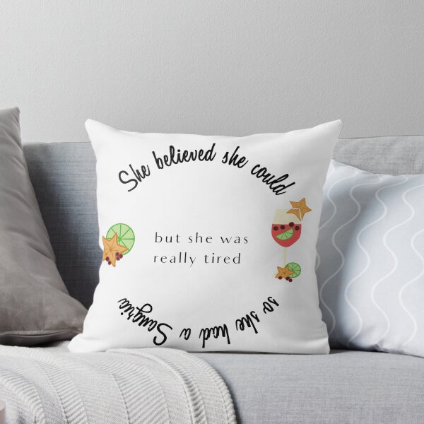 Item preview, She believed she could but she had a sangria designed and sold by Swigalicious.