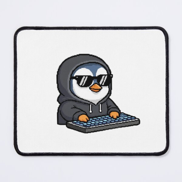 Item preview, Linux Hacker Penguin Art designed and sold by WiserShop.