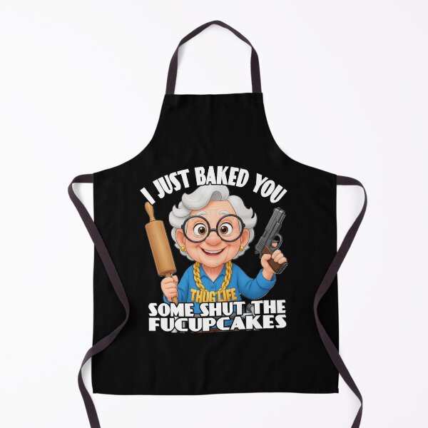 Item preview, I JUST BAKED YOU SOME SHUT THE FUCUPCAKES – Funny Retro Cartoon Design designed and sold by A-T-H.
