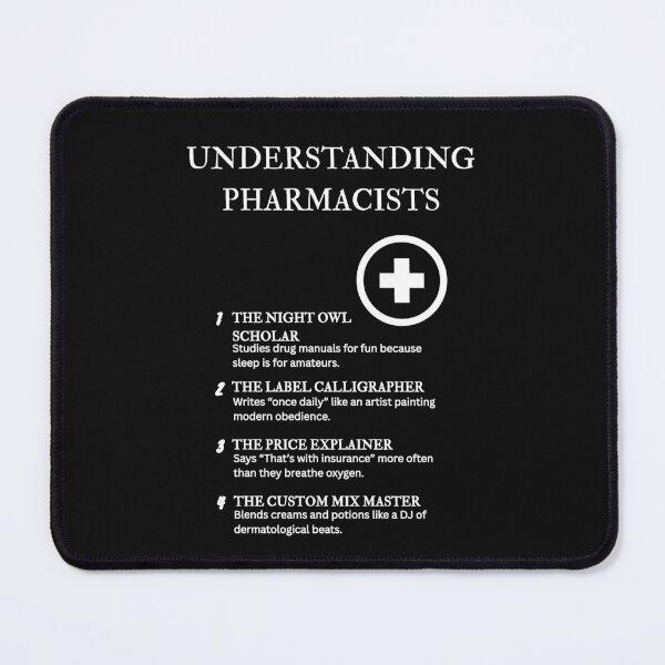 Item preview, Understanding Pharmacists – Because “It’s Not Covered by Insurance” Deserves a Trophy – Black designed and sold by PsyFlow35.