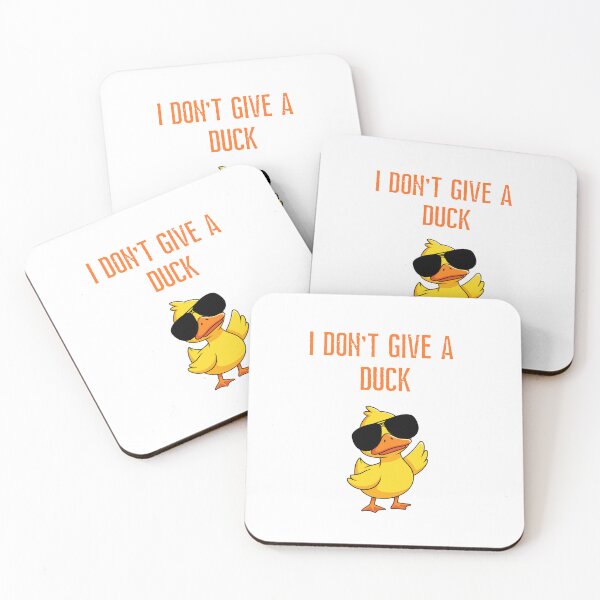 Item preview, I Don't Give A Duck, Funny Meme, Bold Gift designed and sold by vibeytrendy.