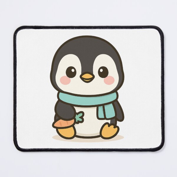 Item preview, Cozy Chibi Penguin – Kawaii Winter Vibes | CutiVerse designed and sold by CutiVerse.