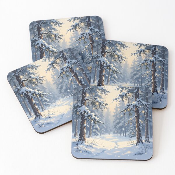 Item preview, Enchanted Winter Forest designed and sold by Roanemermaid.