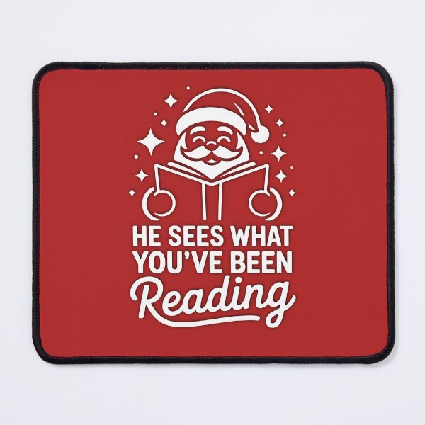 Item preview, He Sees What You've Been Reading designed and sold by LovelyEvaDesign.
