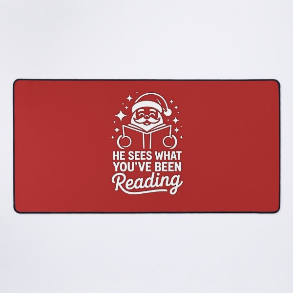 Item preview, He Sees What You've Been Reading  designed and sold by LovelyEvaDesign.