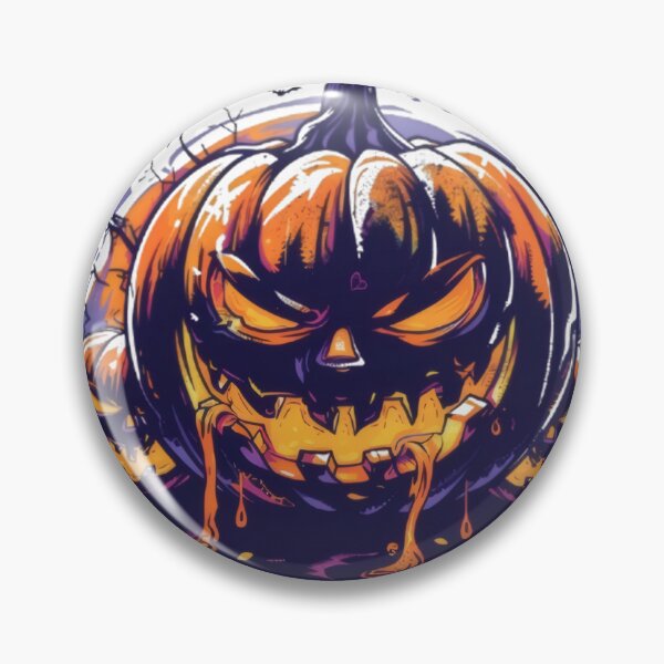 Item preview, Evil Pumpkin Horror Halloween Design designed and sold by funiSockel.