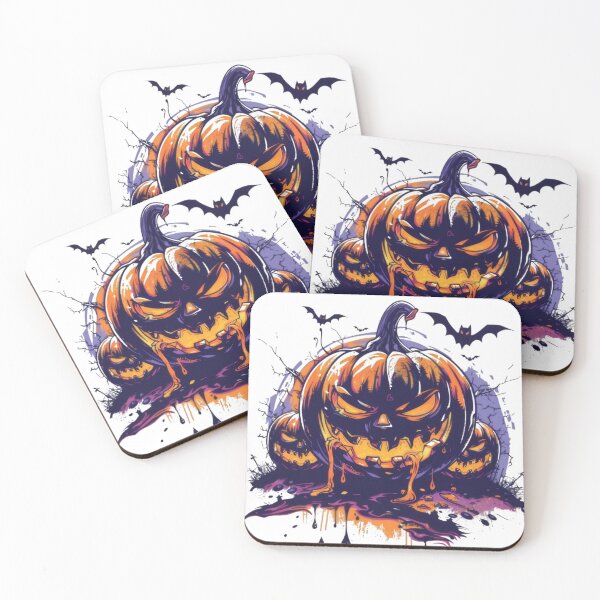 Item preview, Evil Pumpkin Horror Halloween Design designed and sold by funiSockel.