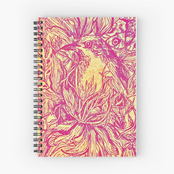 Item preview, Intricate Bird in Berry designed and sold by Erinmaclind.