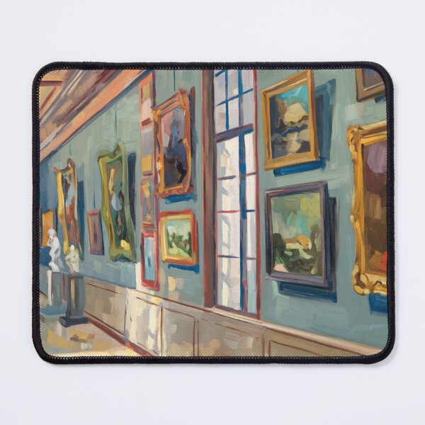 Item preview, French Art Gallery Interior… Art By Carraann designed and sold by CARRAANN.