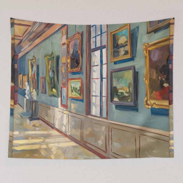 Item preview, French Art Gallery Interior… Art By Carraann designed and sold by CARRAANN.