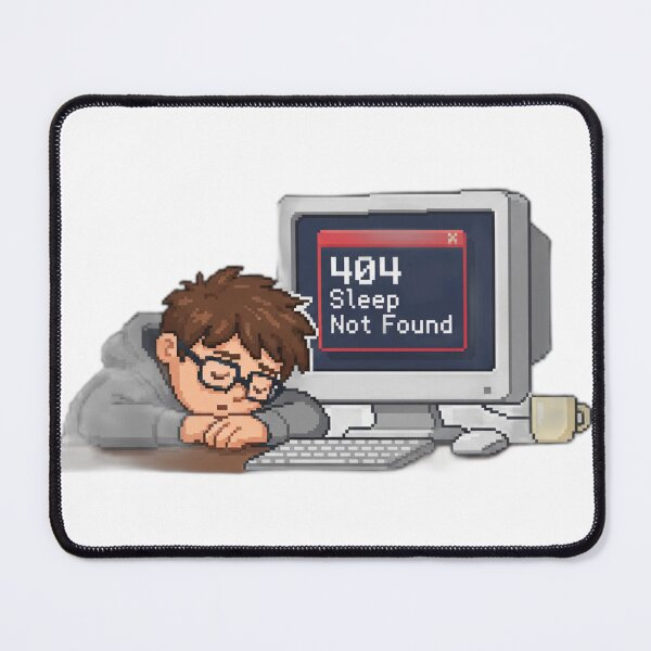 Item preview, 404 Sleep Not Found Developer Joke designed and sold by WiserShop.