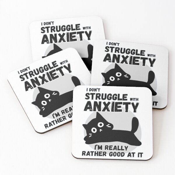 Item preview, Anxiety I Do Not Struggle designed and sold by McThingummy.