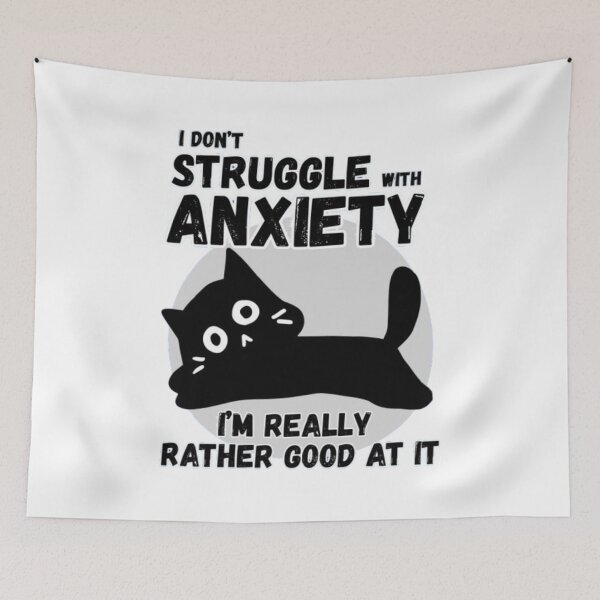 Item preview, Anxiety I Do Not Struggle designed and sold by McThingummy.