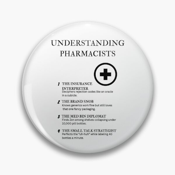 Item preview, Understanding Pharmacists – Smiling Through Chaos and Counting Perfectly designed and sold by PsyFlow35.