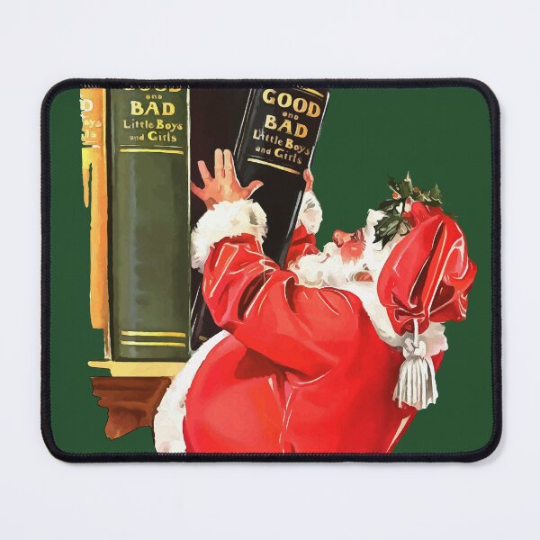 Item preview, Naughty or Nice Lists Christmas Fun Vector Art designed and sold by taiche.