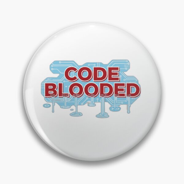 Item preview, Code Blooded Developer Typography designed and sold by WiserShop.