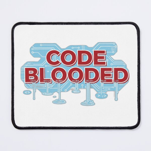Item preview, Code Blooded Developer Typography designed and sold by WiserShop.