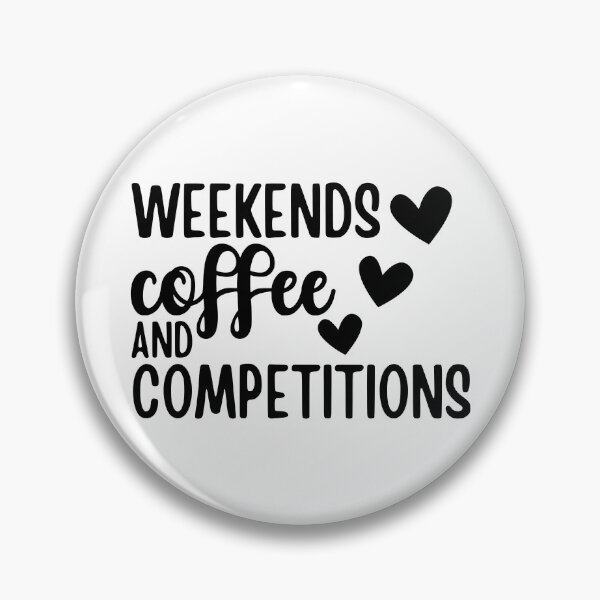 Item preview, Weekends Coffee And Competitions designed and sold by FloraliteCo.