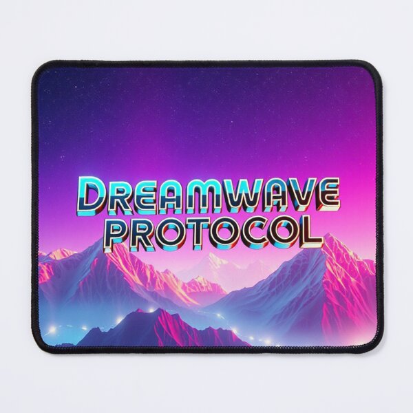 Item preview, Dreamwave Protocol – Cosmic Y2K Retro Chrome Art designed and sold by CMdigit.