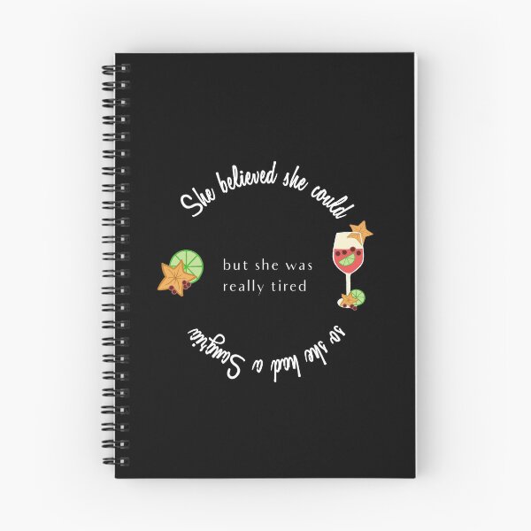 Item preview, She believed she could but she had a sangria designed and sold by Swigalicious.
