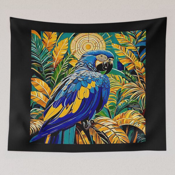 Item preview,  Vibrant Hyacinth Macaw#5 designed and sold by Helios Be. Lavsh.