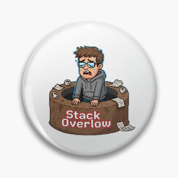 Item preview, Stack Overflow Survivor Funny Design designed and sold by WiserShop.