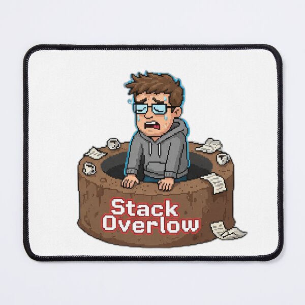 Item preview, Stack Overflow Survivor Funny Design designed and sold by WiserShop.